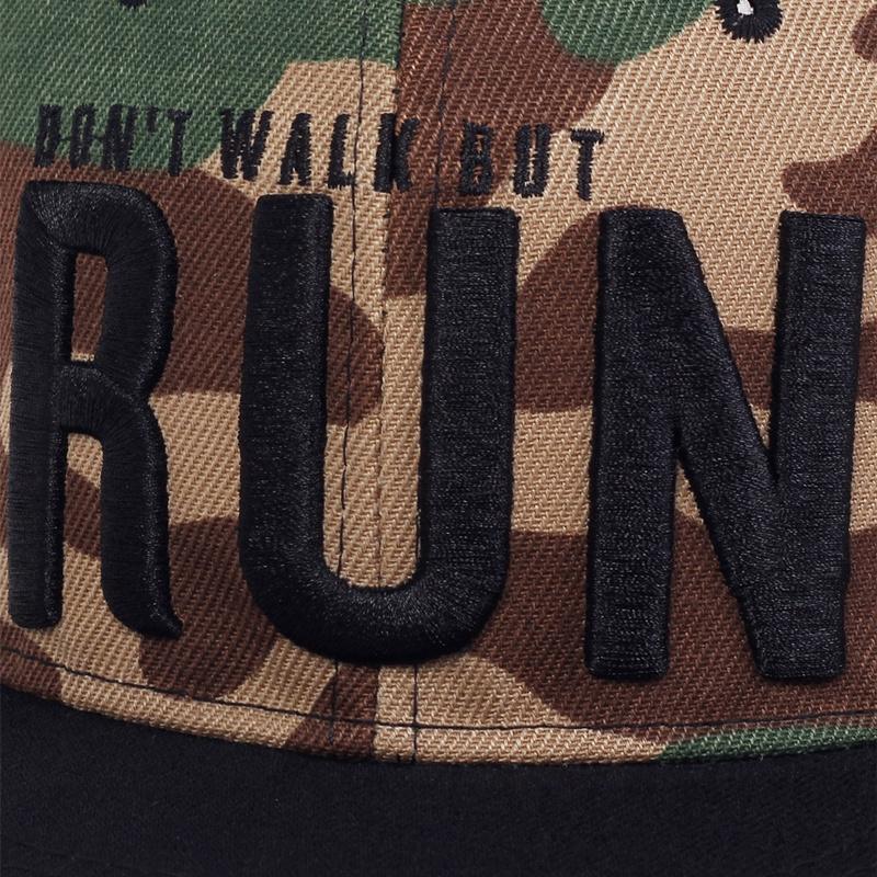 Runing Letter Snapback Baseball Cap Camouflage Hip Hop Hat For Men Women Street Dance Fashion cap hats