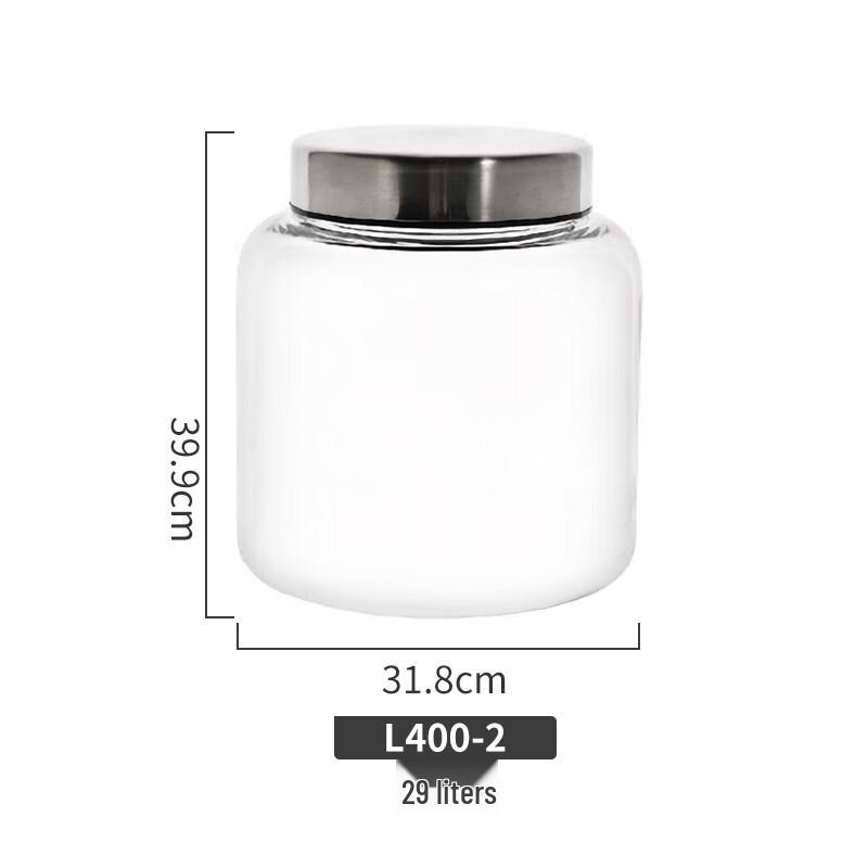 Airtight Stainless Steel Lid Storage Jar