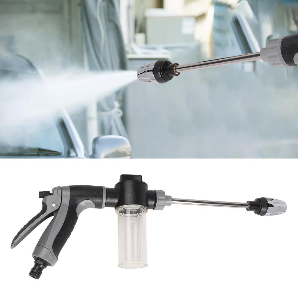 Garden Hose Nozzle For Car Wash Cleaning Spray Head MultiFunctional Irrigation Stable Characteristics, High Reliability.