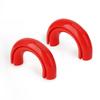 2/4PCS Red D-Ring Trailer Hook Cover Tow Truck Hook Suitable for Ford F150 2004-2024 Automotive External Accessories