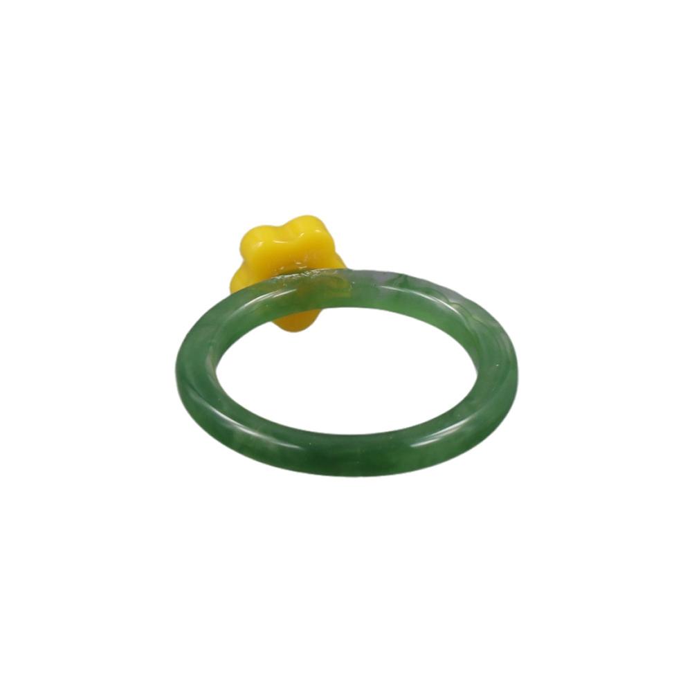 Cute Transparent Girls Korean Women Finger Rings Fashion Jewelry Acrylic Rings Resin