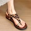 [youshilai] Set of Toe Slippers Summer New Slope Heel Flip-flops Vacation Seaside Beach Sandals