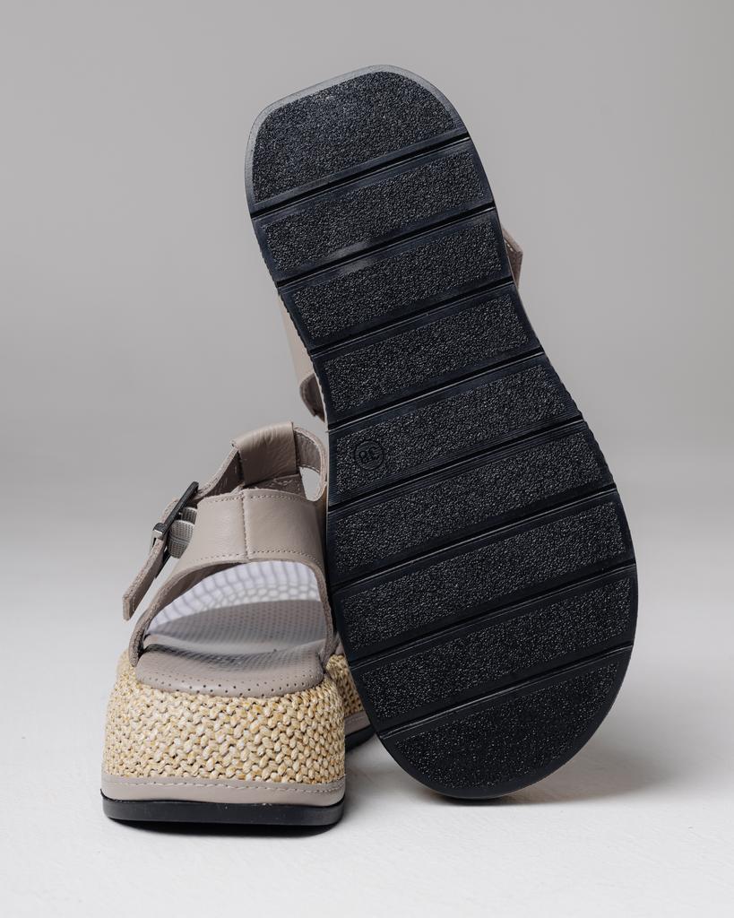 Босоножки с сеткой на платформе Krula 140160 36 визон кожа