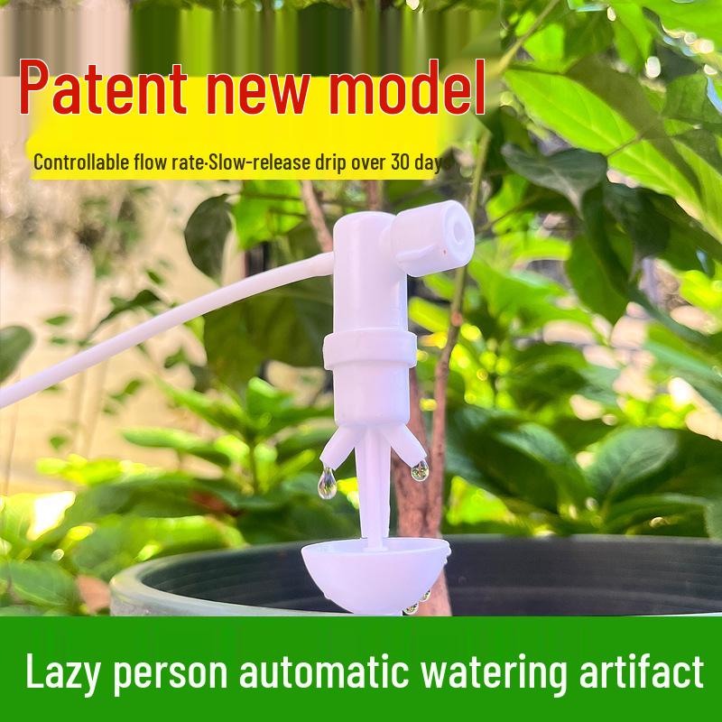 Automatic Drip Irrigation Device for Potted Plants
