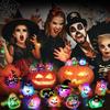 Drawyume Luxury Set of Illuminated Halloween Toys LED Necklaces 15 Illuminated Festival Affordable Bulk Set of Festival Sparkling Beaded Cultural