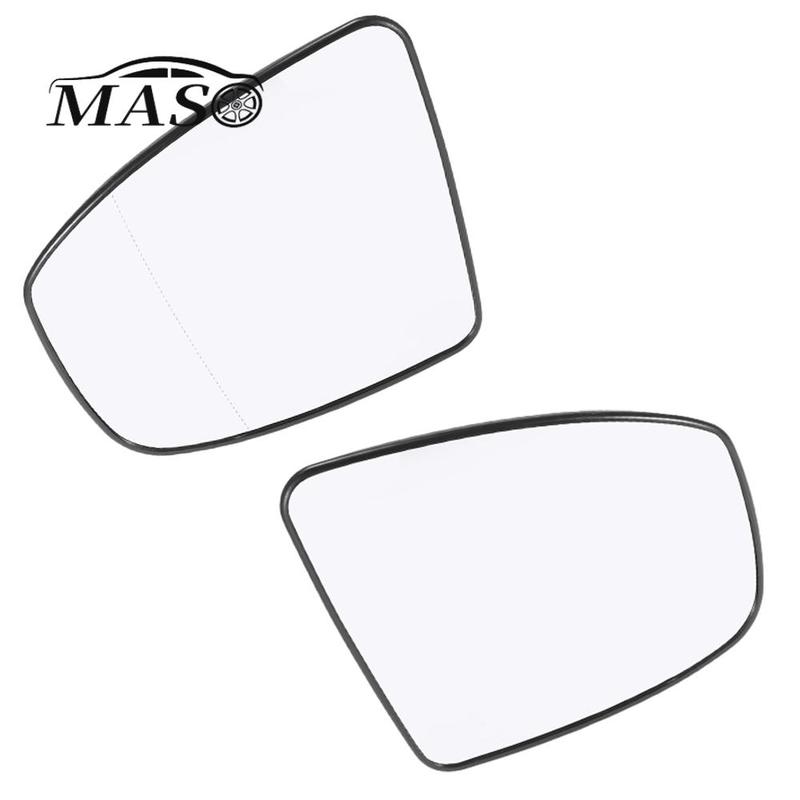 Heated Car Side Rearview Wing Mirror Glass White Left/Right for Nissan Murano 2009 2010 2011 2012 2013 2014 96366-1AH0A