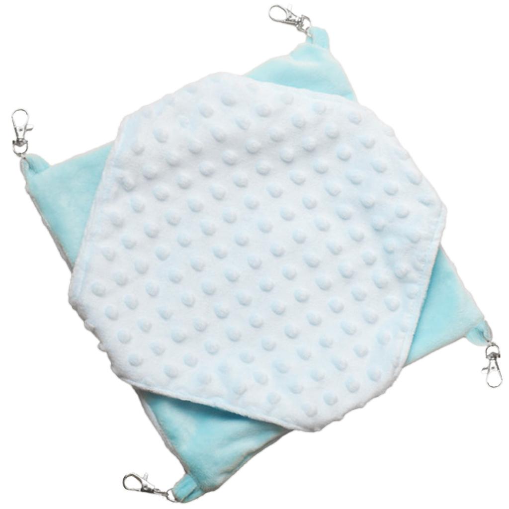 Sugar Gliders Bed Cage Hammock Small Animal Warm Bed House Cage Nest Hammock Soft Furry Bed Small Pet House