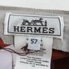 Excellent HERMES Casquette Deauville Serie Metal gray cashmere 57 H212009N Used