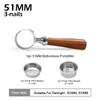 51MM Coffee Bottomless Portafilter Replacement Filter Basket For Delonghi EC680 EC685 Espresso Machine Accessories Barista Tool