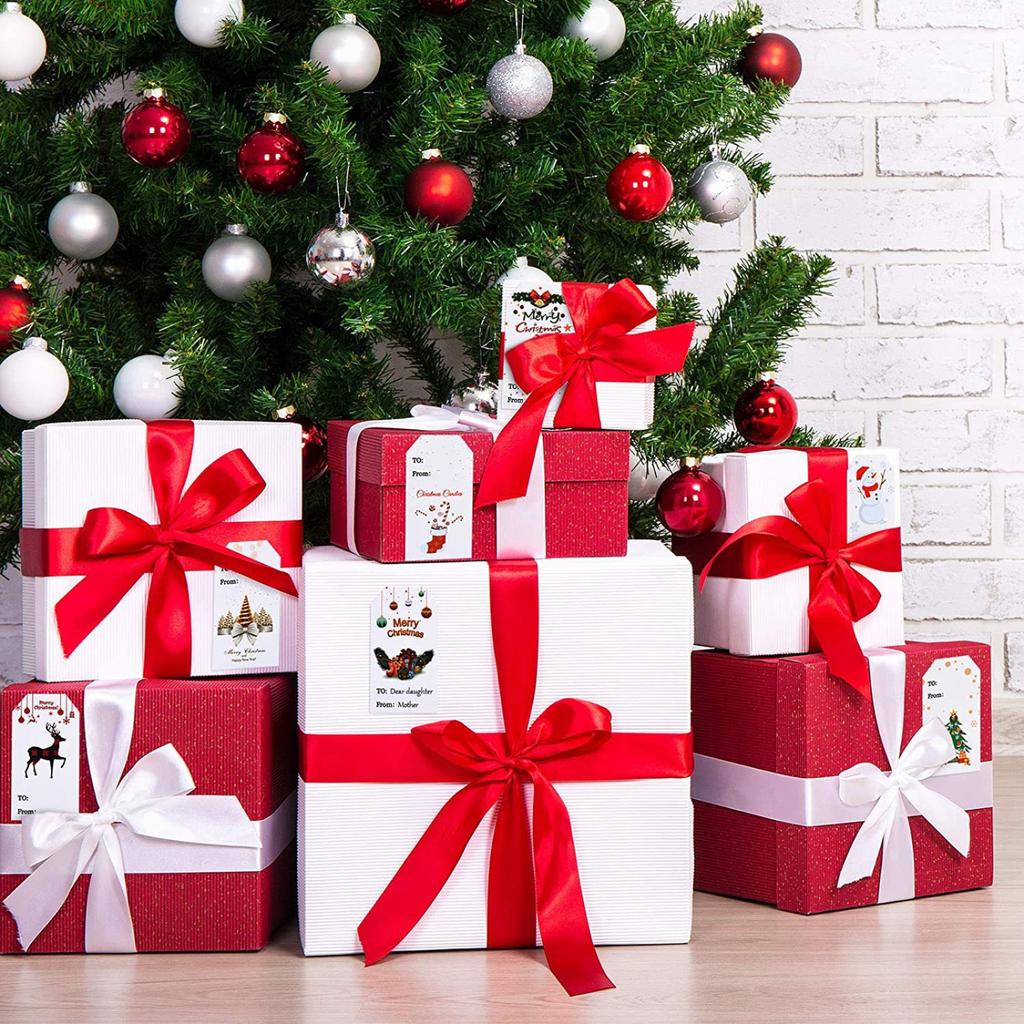 300 Stickers Roll Pack Christmas Holiday Decoration Gift Series Self Adhesive Stickers And Labels