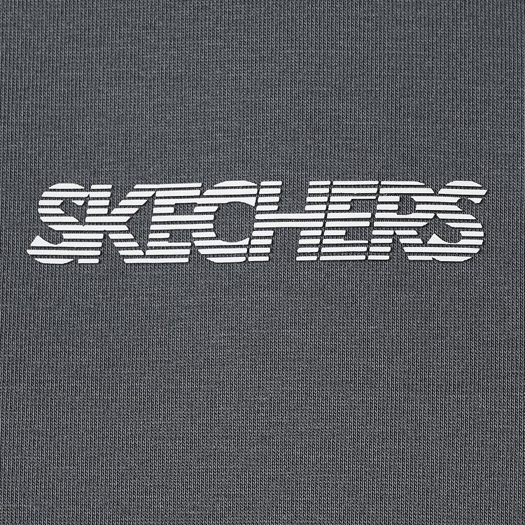 Skechers Sport Lifestyle Series Sorona Knitted Loose Casual Fashion Breathable Quick-Dry Short Sleeve Polo Shirt Men Polo Shirts L225M128-013P S