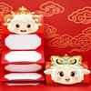 6 Card Positions New Year Red Envelope Cartoon Lucky Money Bag Foldable Red Envelope  Birthday Gift