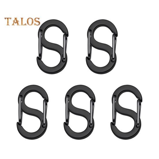 

5 шт., двусторонняя пружинная пряжка S-типа, безопасная конструкция с двойным открытием, ожерелье, укорачиватель браслета, застежка для изготовления ювелирных изделий 12mm