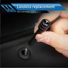 Car Tire Door Pin Lock Alloy Door Lock Knod Cover For Tesla Model 3 Model S Model X Model Y Mini 2026 Roadster Y Juniper 2025