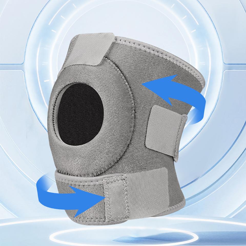 1Pcs Adjustable Knee Pads Protect The Meniscus Eva Shock-Absorbing Gasket Fix The Patella Reduce Joint Wear Tear Knee Support