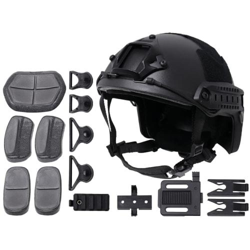 WoSporT FAST MH Type Helmet High Grade Version M-SIZE BK