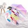 Hello Kitty, Sanrio Automatic Open/Close Umbrella-Cute Umbrella with Cute Design, Portable 3-Fold Compact Umbrella for Men & Women, Hallowee