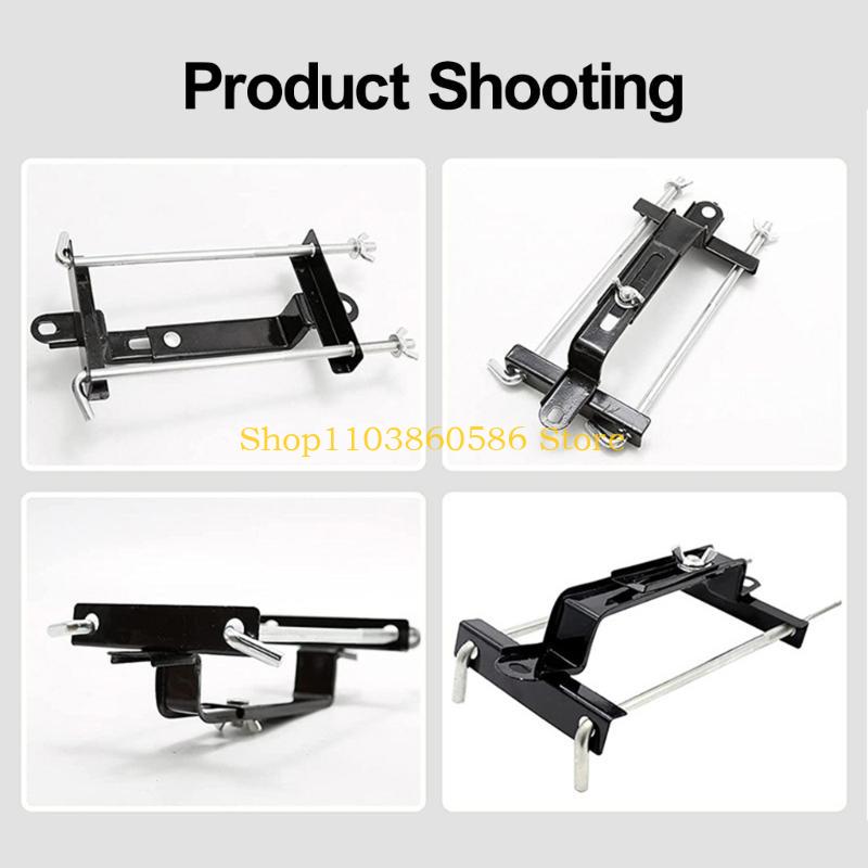 242A Automobile Batteries Hold Down Bolts Auto Battery Tie Down Mount Rods Battery Hold Down Bolts J Hook Fixed Rods