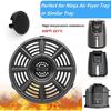 8PCS Air Fryer Silicone Rubber Legs for Ninja Air Fryers, Premium Air Fryer Silicone Rubber Feet Bumpers, Rubber Tabs Pieces Parts Tips, Rubber