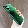 simple Universe starry sky Glass PhoneCase for Samsung Galaxy S26 S25 S24 S23 S22 FE Ultra Plus Built-in glass green Exquisite