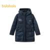 Balabala Boys' Mid-Length Hooded Down Jacket