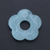 Handmade Acrylic Charm Pendants Ornament Hollow Matte Flower Pendant Jewelry DIY Accessories for DIY Earring Jewelry