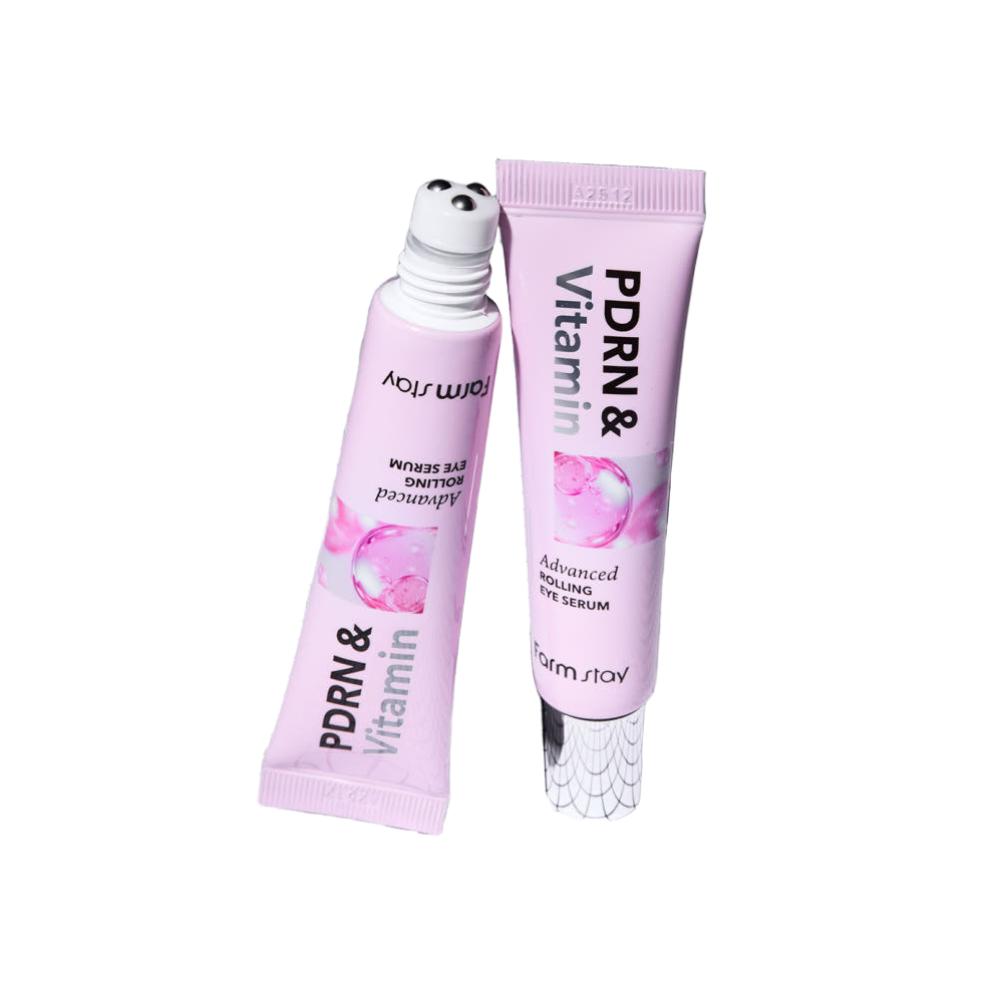 Farmstay PDRN & Vitamin Advanced Rolling Eye Serum 25ml 1+1