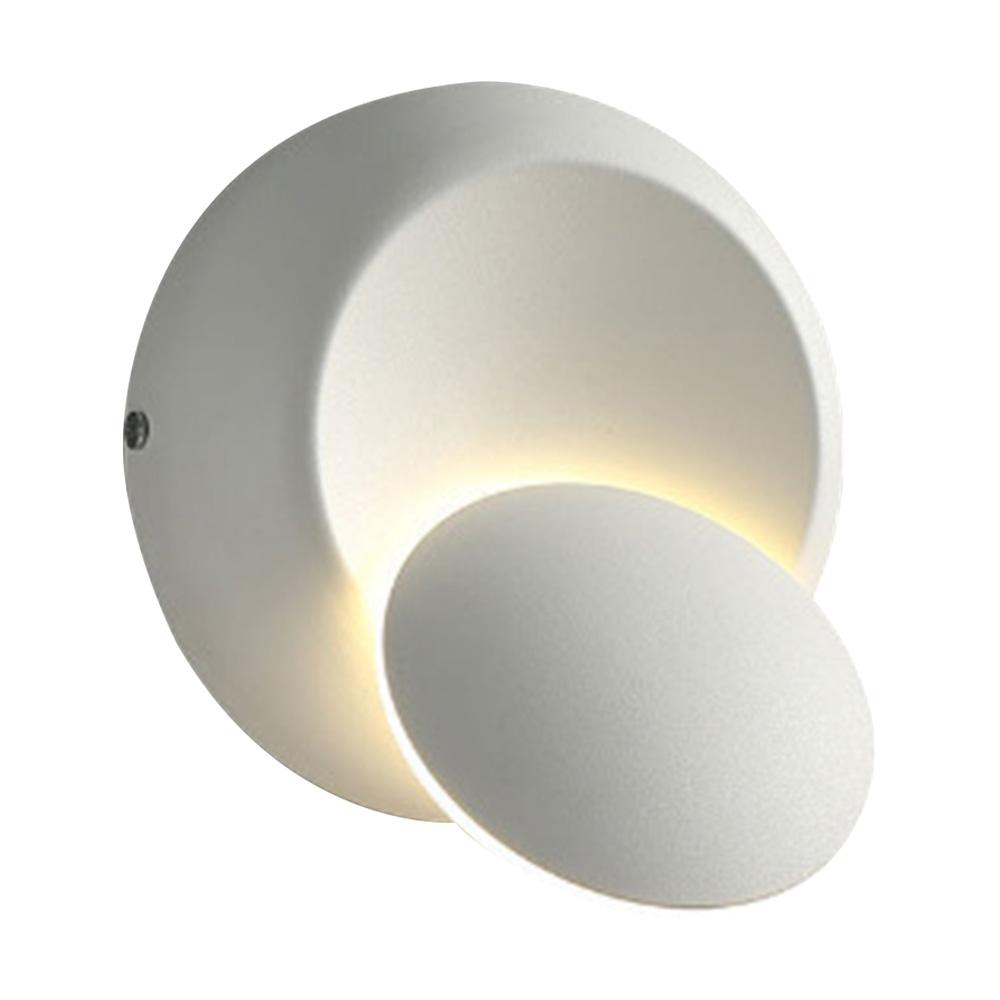 LED Wall Lamp 360 Degree Wall Lamp Bedside Living Room Aside Stairs Light Fixture Adjustable Wall Sconce Rotation Wall Lamp