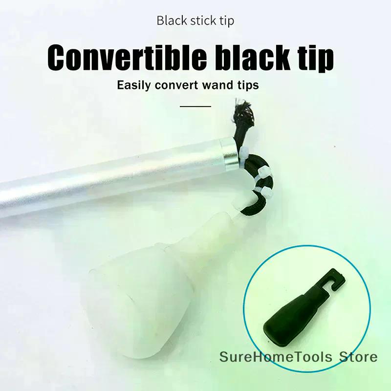1/2/3 Pcs Rolling Ball Cane Tip Rolling Ball Hook Cane Tip Hook Type Cane Tip Replacement Accessory For Blind Walking Stick