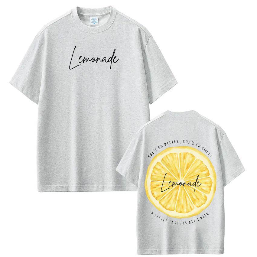 Rapper Louis Tomlinson Lemonade Grafiche Moda Maglietta Uomo Donna Hiphop T-shirt Manica Corta Ampia Casual Alta Qualità Magliette