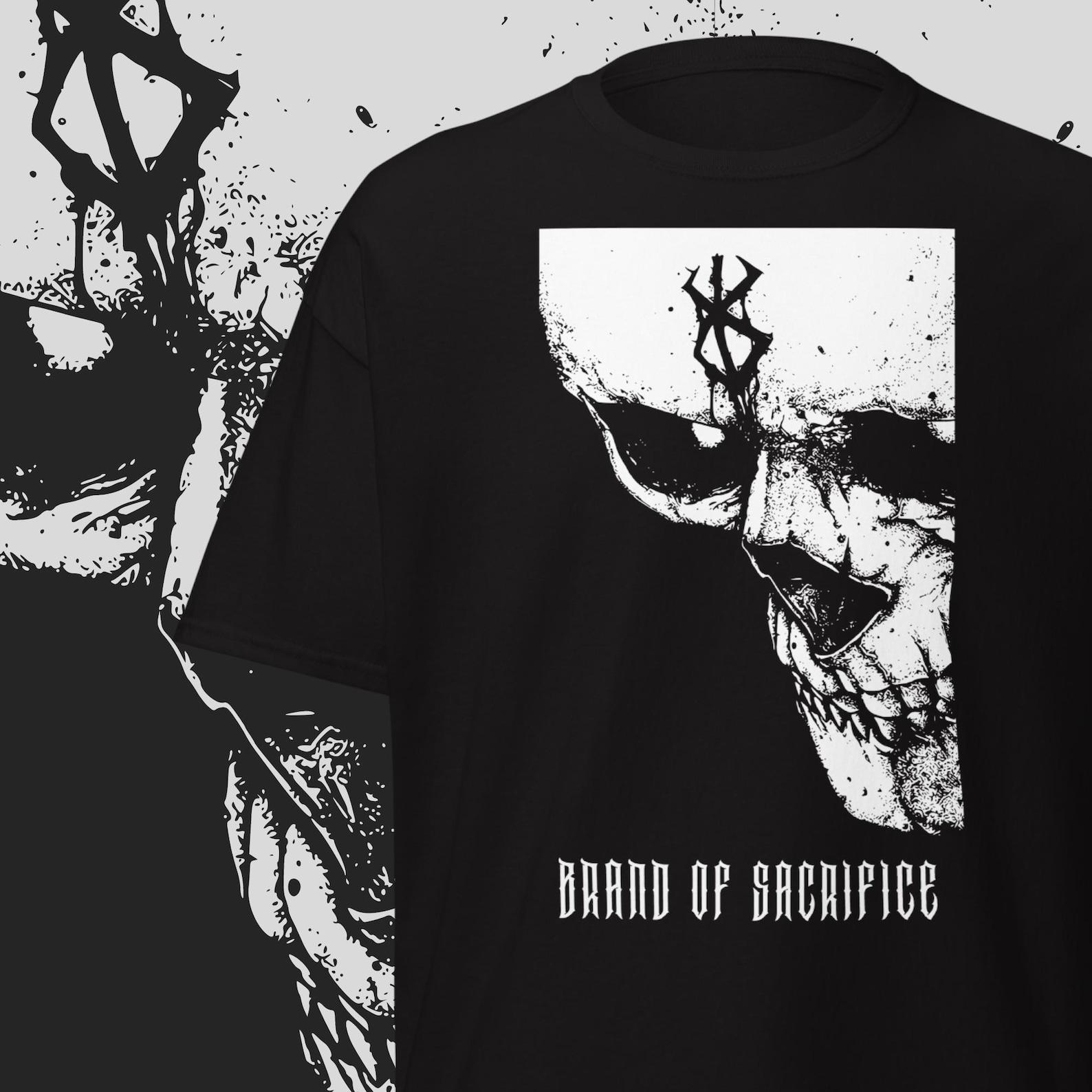 Brand of Sacrifice T-shirt Deathcore Bands Merch Extreme Metal Clothing Gifts for Metalheads S