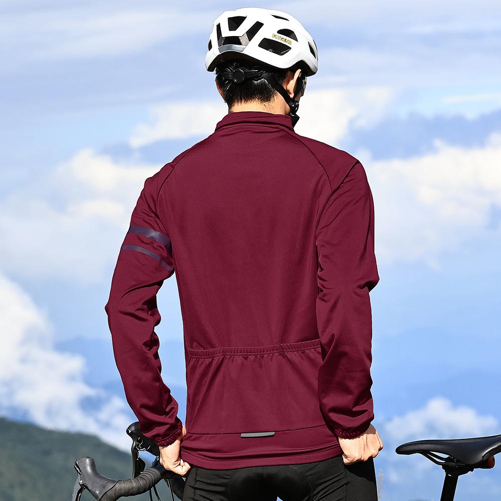 Wosawe Colete e jaqueta térmica masculina para esportes ao ar livre, à prova de vento, de lã, quente