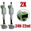 2X 12V 24V 2-5KW Car Air Diesel Heater Oil Fuel Pump For Webasto Eberspacher Truck Parking Heater Pulse Meter Pump w/ Damper