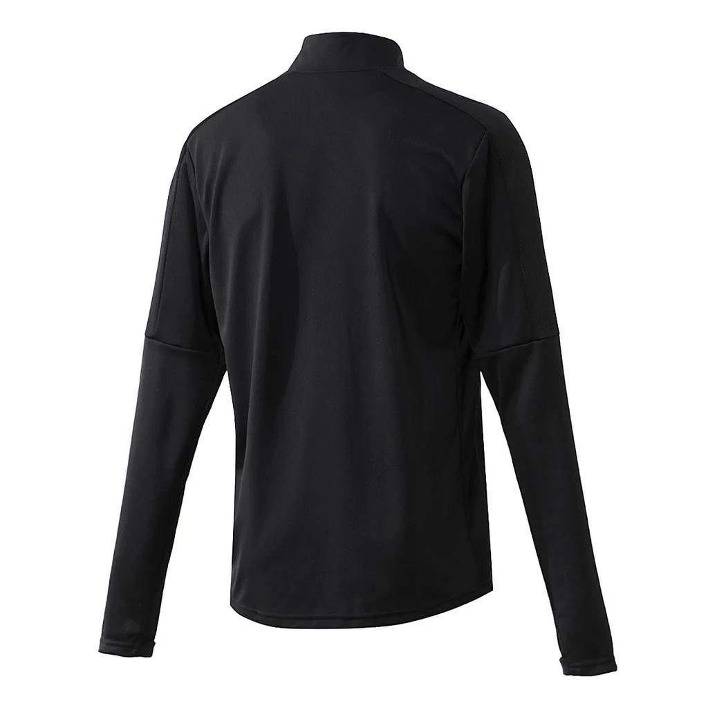 Nike Logo Stand Collar Half-Zip Long-Sleeve Casual T-Shirt Men Tops Black DX4301-017
