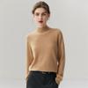 Lekasha Women's 100% Pure Cashmere High-Neck Sweater - Warm 12-Gauge Knit Base Layer
