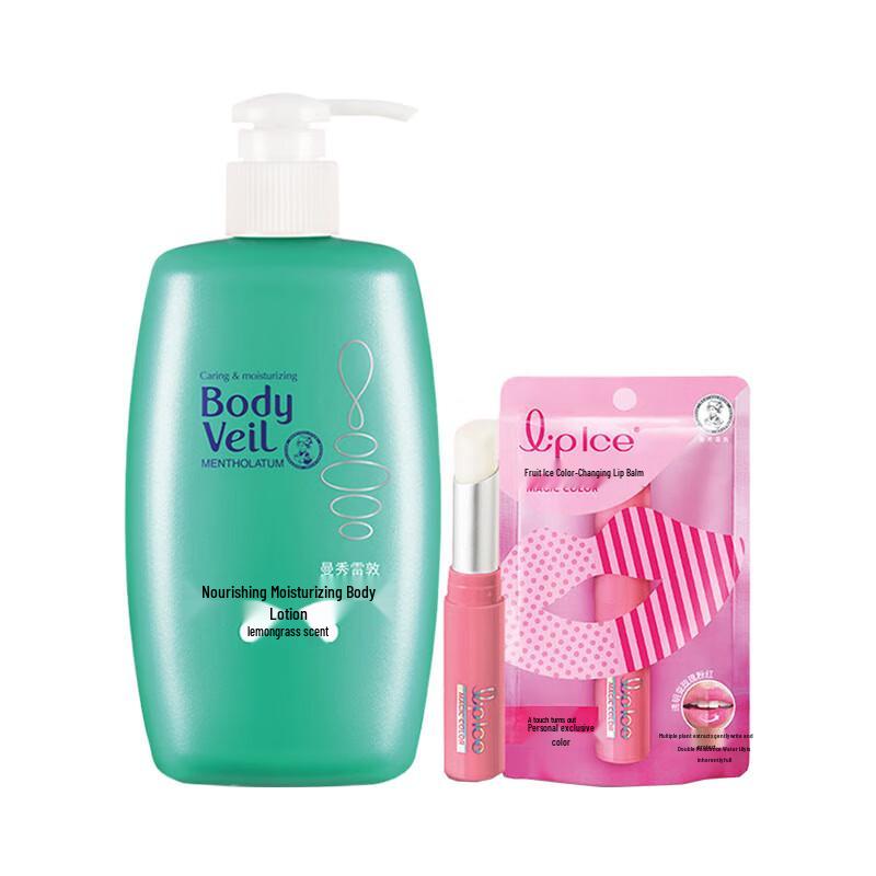 Mentholatum Deep Moisturizing Lotion & Lip Balm Set