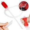 Automobile Manual Gas Oil Water Liquid Transfer Pump Manual Siphon Water Chemical Liquid Pump Universal Vehicle Tool