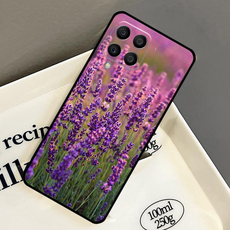 

Lavender Purple Flowers Case For Samsung Galaxy M33 M53 M13 M15 M35 M55 M32 M16 M36 M56 M54 M20 M52 M34 M14 M11 M31 Samsung M31