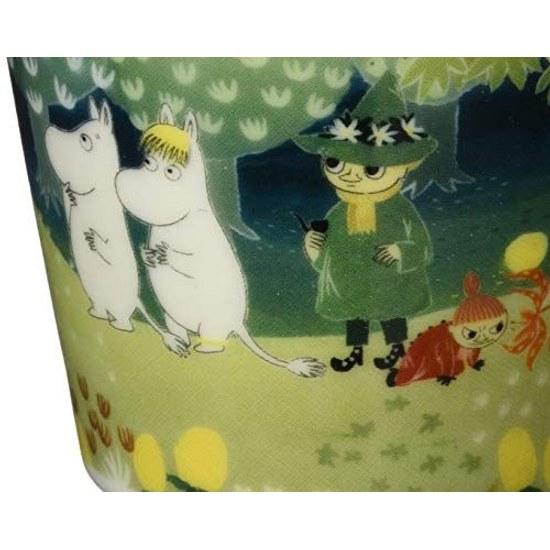 Yamakasyoten MOOMIN Luonto Mug Large 500ml Hill Green Goods Nordic Gift Tableware Made Japan MM3201-35