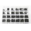 1200Pcs Carbon Steel Phillips Flat Head Screws Black Mini Screws  Digital Products