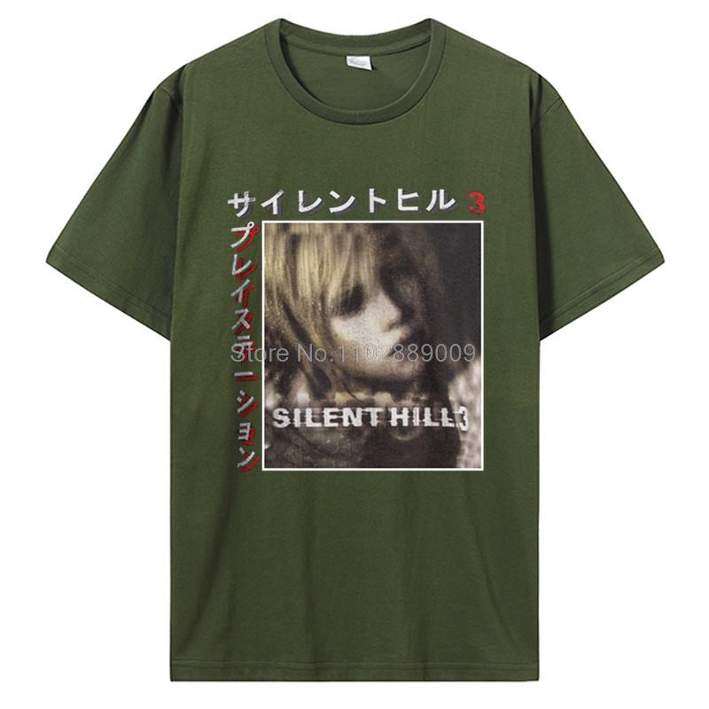 Funny New Silent Hill 3 Classic T-Shirt Boys Tees Men Cotton T Shirt Aldult Unisex Print Tee Shirt Fashion Casual Streetwear