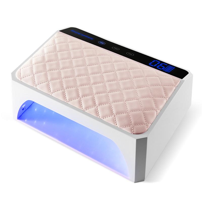 

178W Wearable Rechargeable Nail Dryer with Hand Rest and Phototherapy Lamp