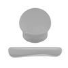 2Pcs/Set Slow Rebound Ergonomic Keyboard Wrist Rest Non-Slip Easy Typing Wrist Mat Soft Comfortable Wrist Support Cushion