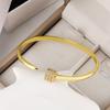 New Creative Round Head Nail Bracelet European and American Fashion Simple Bracelet