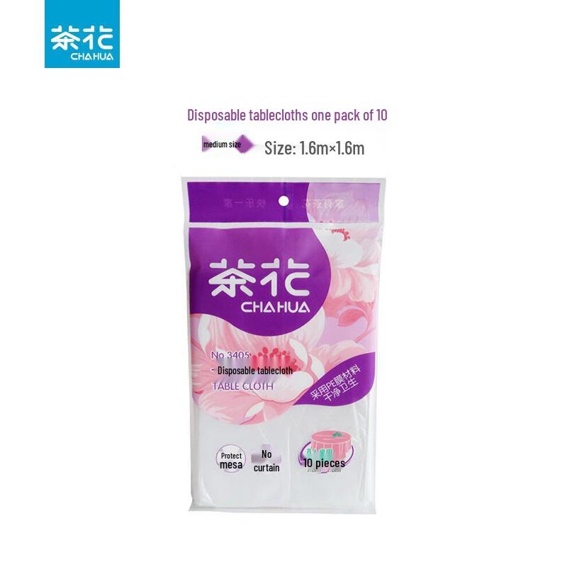 Chahua Disposable Plastic Tablecloth