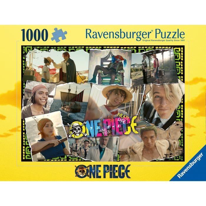 Puzzle 1000 pièces A la recherche de One piece, dès 14 ans, Puzzle de qualité supérieure, One Piece, 12001500, Ravensburger