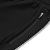 Li Ning Wade Knitted Sweatpants Men's Black Moderate Cuffed Pants AKLW147-1