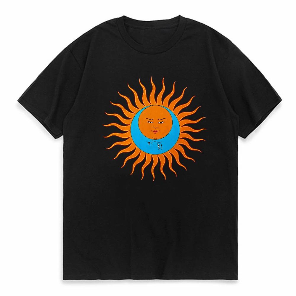 King Crimson Rock Music Printed Graphic Band Tshirt Cotton Men T Shirt New TEE TSHIRT Womens Tops