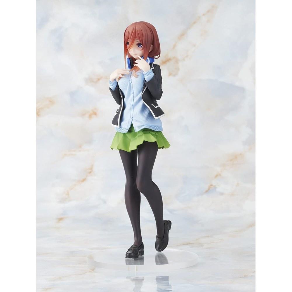 TAITO Quintessential Quintuplets Coreful Figure Miku Nakano School Uniform Ver