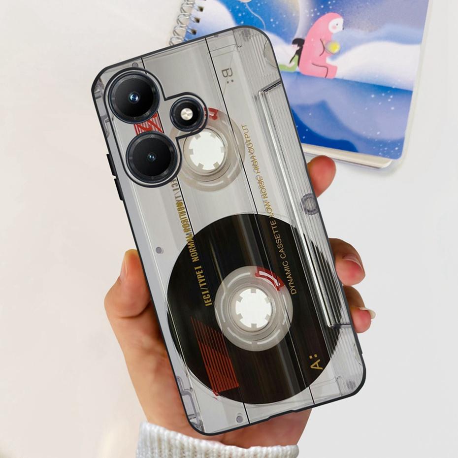 Cute Phone Case For Infinix Hot 30i Hot30 30 Play NFC 2023 Soft Silicone TPU Back Cover For Infinix Hot30i Hot 30 30Play